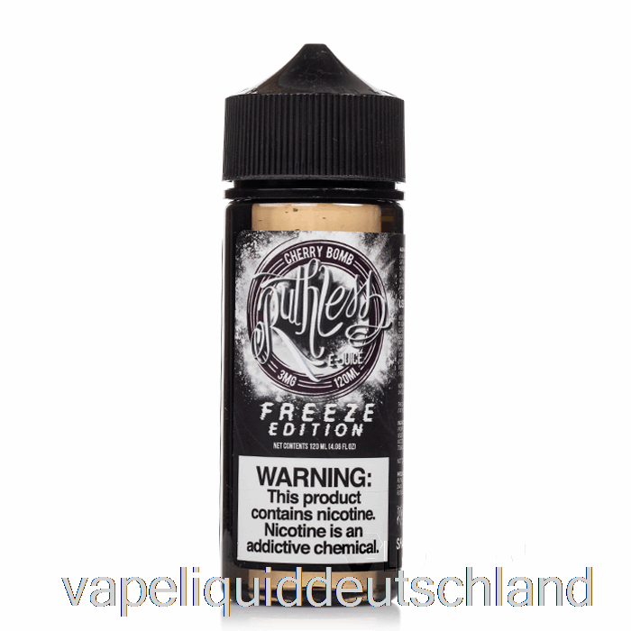Cherry Bomb – Freeze Edition – Rücksichtsloser Dampf – 120 Ml 0 Mg Vape Deutschland